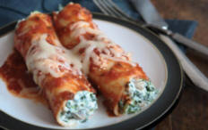 Cheesy Manicotti